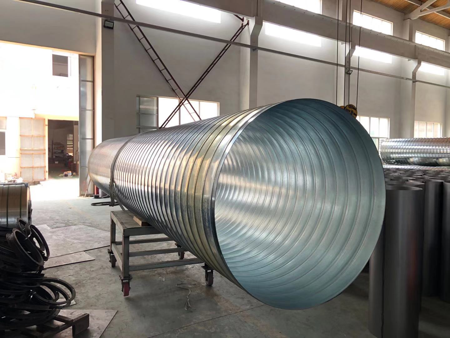 螺旋風(fēng)管在使用中的優(yōu)勢